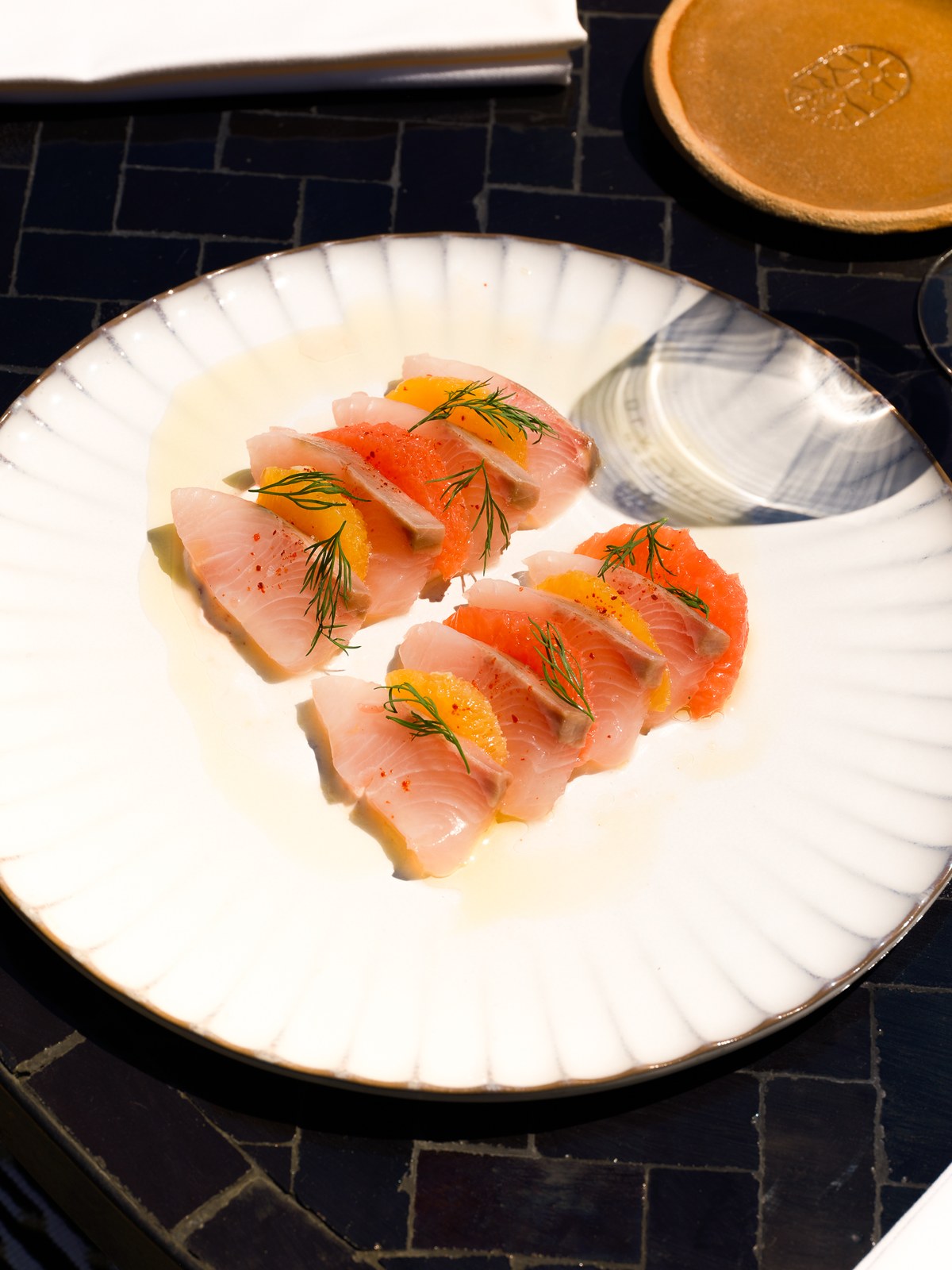 Sériole marinée aux agrumes